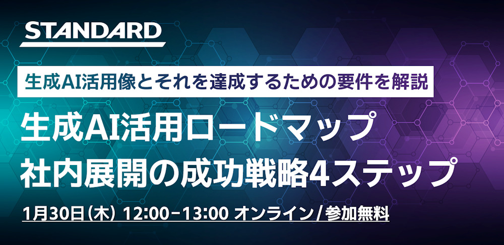 生成AI活用ロードマップ – 社内展開の成功戦略4ステップ